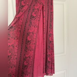 Billabong maxi double slit skirt